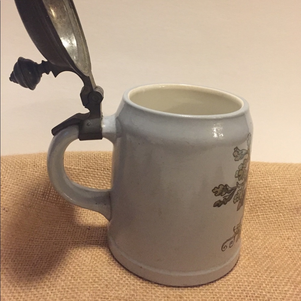 Vintage Villeroy & Boch Beer Stein Made in Germany- Amazing blue. 💜💜💜